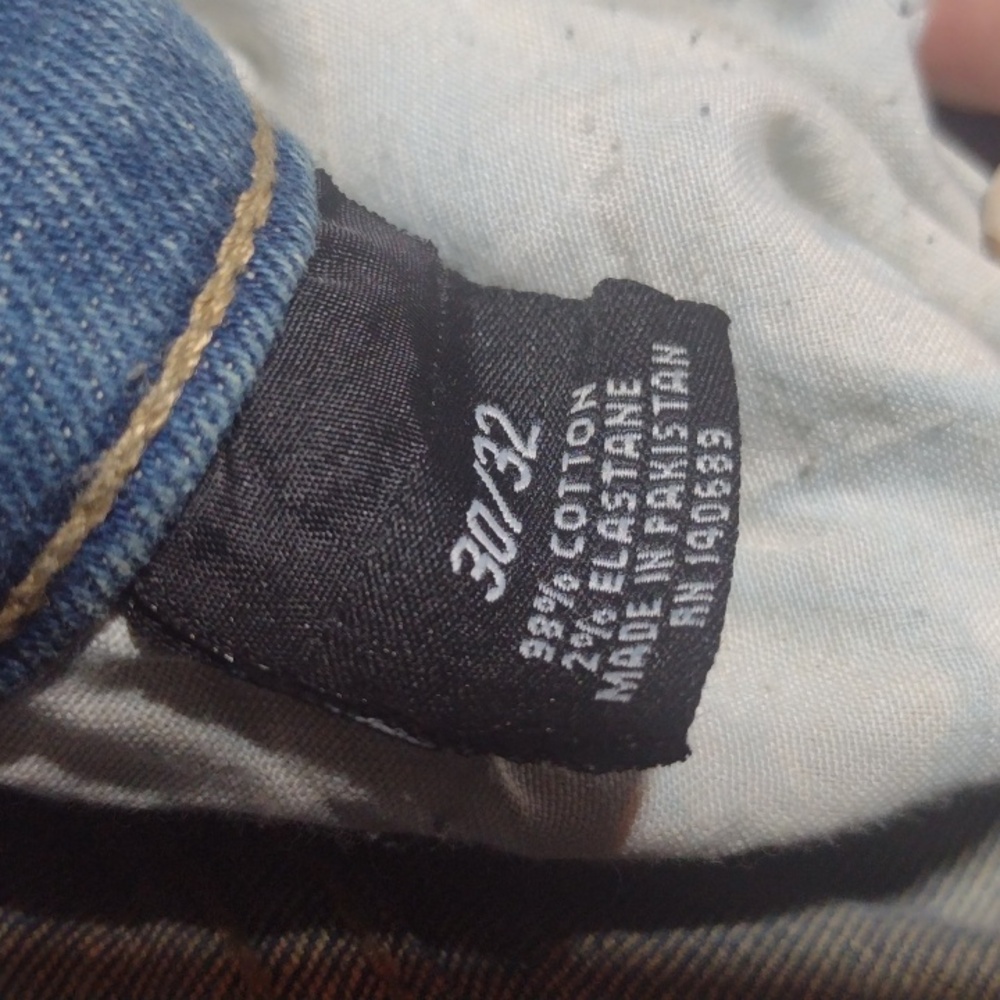 Distressed Copper Rivet Skinny Jeans - Picture 15 of 16